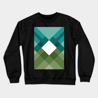 Colorful Simplified Runic Design Crewneck Sweatshirt